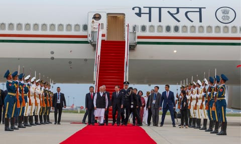 PM Modi in China (PTI)