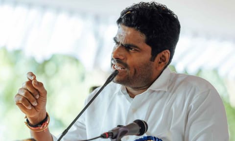 BJP leader K Annamalai&nbsp;