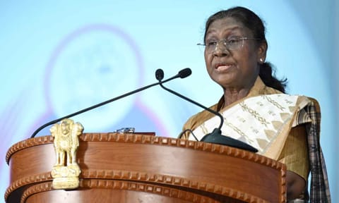 President of India Droupadi Murmu&nbsp;