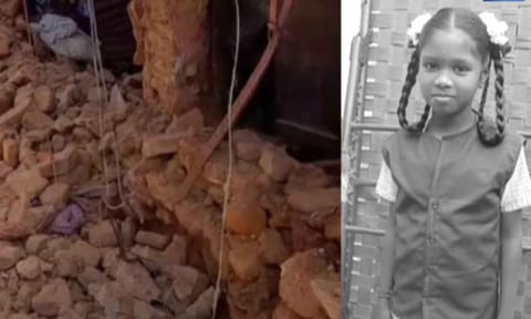 Teen killed in Tiruchy mud wall collapse&nbsp;