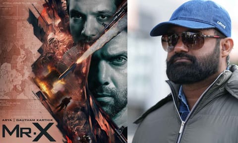 Poster of Mr X; director Manu Anand&nbsp;