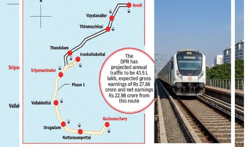 Graphic image of rail line map and representative image of a train&nbsp;