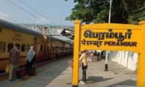 Perambur railway station