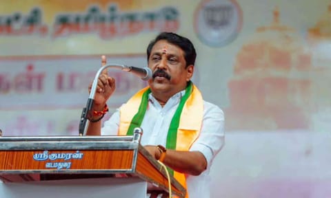 TN BJP chief Nainar Nagenthran