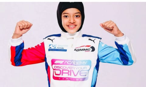India’s racing prodigy Atiqa Mir&nbsp;&nbsp;