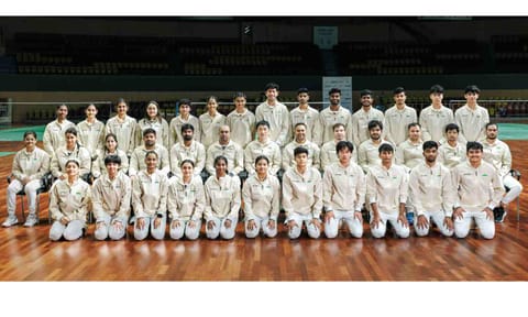 Indian squad for the BWF Junior World Championships&nbsp;