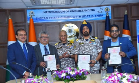Dr Atulya Misra, Ashok Thakkar, DGlCG Paramesh Sivaman; DIG I J Singh; Meganatha Reddy, IAS