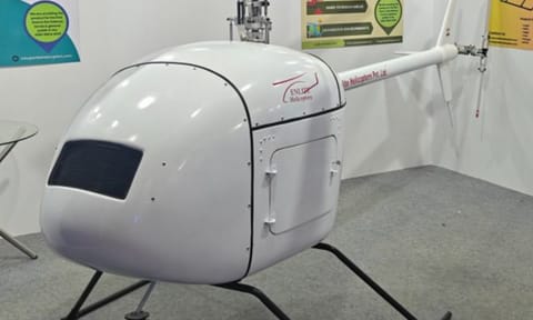 Tamil Nadu-based startup launches unmanned helicopter