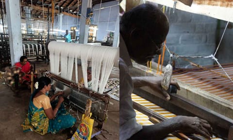 Artisans at Gandhigram Trust&nbsp;