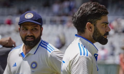 File image of Virat Kohli and Rohit Sharma (PTI)&nbsp;