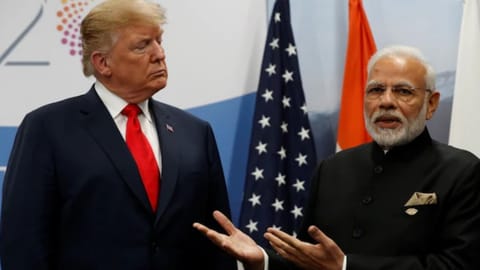 US President Donald Trump and PM  Narendra Modi