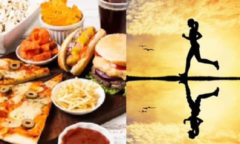 Representative image of Junk food and exercise&nbsp;