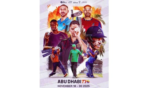 Harbhajan, Pollard, Du Plessis, Chawla to feature in Abu Dhabi T10 2025 (Photo: Abu Dhabi T10)&nbsp;