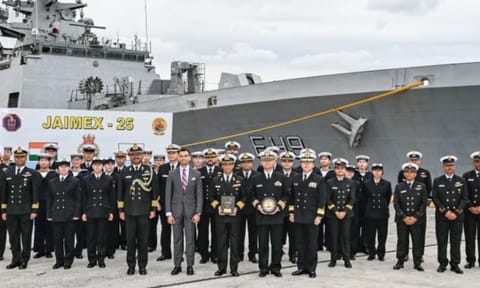 India and Japan underscore shared resolve to uphold maritime order in Indo-Pacific (IANS)&nbsp;