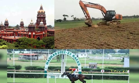 File image of the Madras High Court and Madras Race club&nbsp;