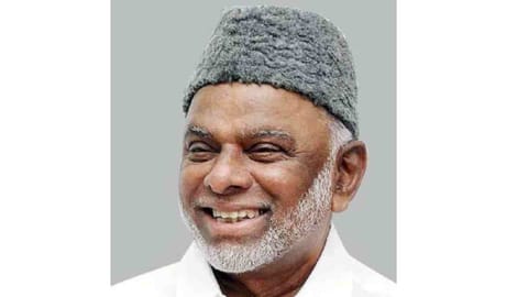 IUML National president KM Kader Mohideen&nbsp;