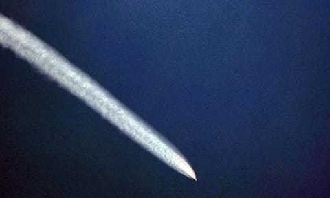 Hypersonic missile tested by North Korea (Photo: IANS)
