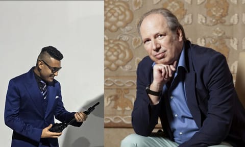 Shashwat Sachdev and Hans Zimmer (Insta/shashwatology and AP)&nbsp;