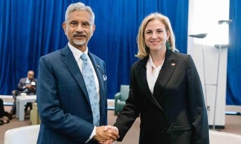 S Jaishankar and Beate Meinl-Reisinger (IANS)&nbsp;