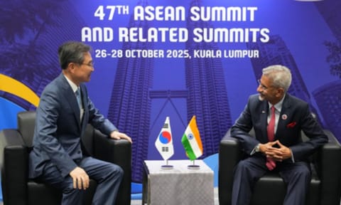 Visual from the meeting (IANS)