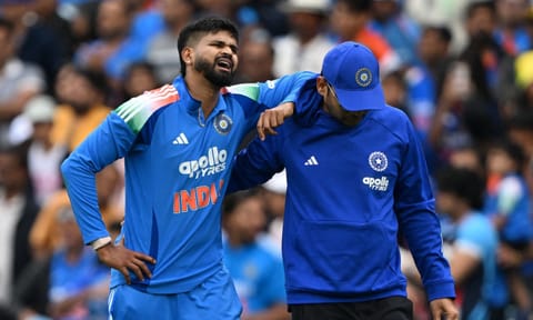 Shreya Iyer during the ODI&nbsp;