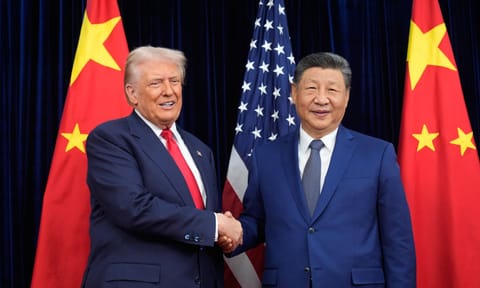Donald Trump &amp; Xi Jinping (PTI)
