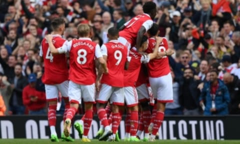 Arsenal team players (Photo: IANS)