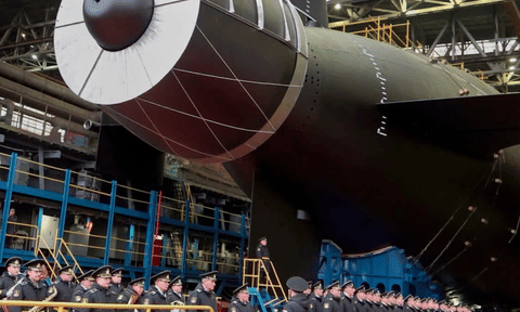 Russia launches new nuclear submarine carrier of doomsday drone (AP)&nbsp;