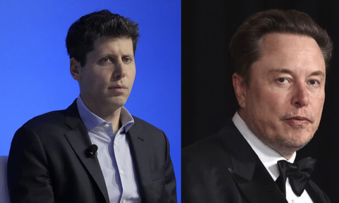 Sam Altman &amp; Elon Musk (AP)&nbsp;
