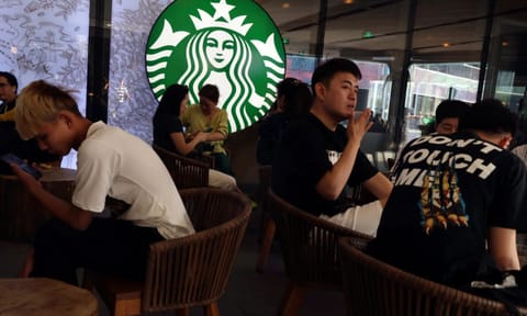 China is Starbucks' second-largest market outside the US, with 8,000 locations (Photo: AP)
