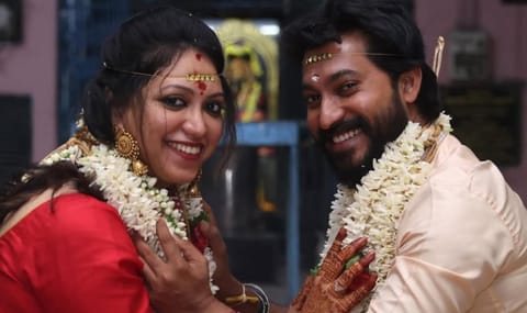 Madhampatty Rangaraj and Joy Crizildaa