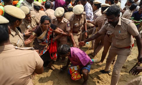 Visual from the protest (Hemanathan M)&nbsp;