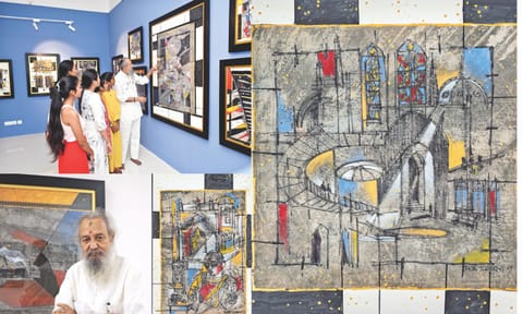 Thota Tharani &amp; the artworks&nbsp;