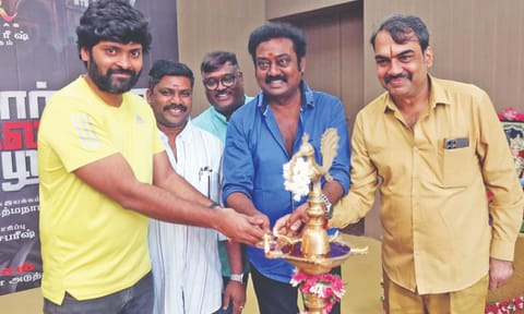 Lakshmikanthan Kolai Vazhakku movie pooja&nbsp;