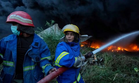 Pakistan's women Firefighters