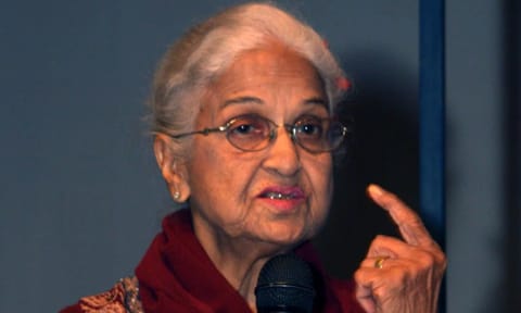&nbsp;Actor Kamini Kaushal (IANS)