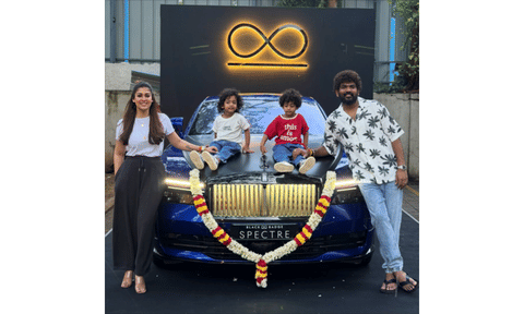 Nayanthara, Vignesh Shivan and their twins (IANS)&nbsp;