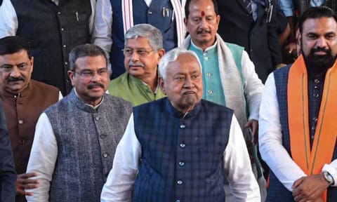 Bihar Chief Minister Nitish Kumar (PTI)&nbsp;
