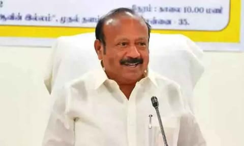 State Minister for Agriculture and Farmers Welfare department, MRK Panneerselvam&nbsp;