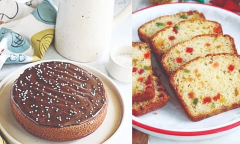 &nbsp;Bournvita &amp; Tutti Frutti Cakes