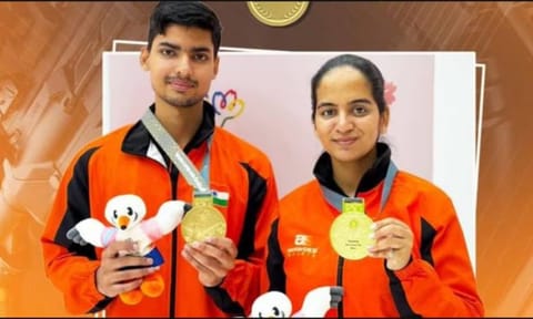Abhinav Deshwal and Pranjali Prashant Dhumal (Photo/X)