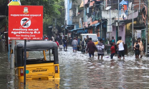 Water stagnation at Stephenson road, Vyasarpadi (Hemanathan M)&nbsp;