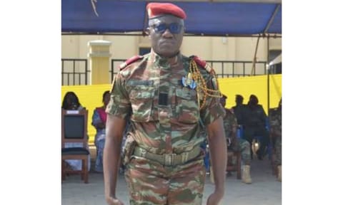 Lt Col Pascal Tigri has been appointed president of the military committee.(Photo: Facebook/Aziz Maiga)
