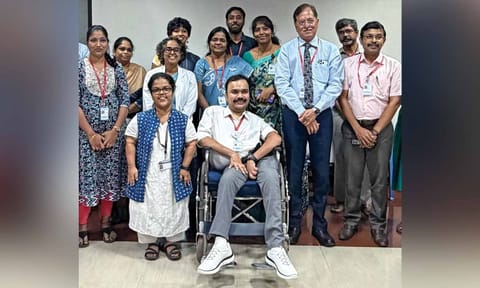 Persons With Disability participated in the event held recently in the city&nbsp;