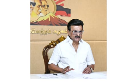 &nbsp;Chief Minister M.K. Stalin (Insta/mkstalin)&nbsp;&nbsp;