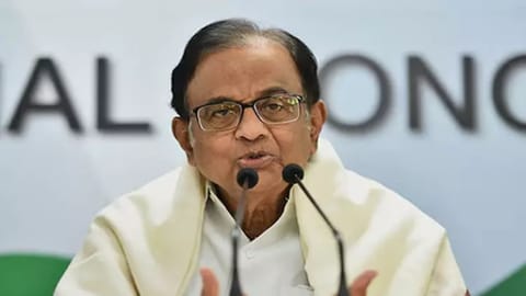 Senior Congress leader and former Union Finance Minister P Chidambaram