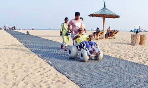 All-weather mats installed at Marina Blue Flag beach&nbsp;