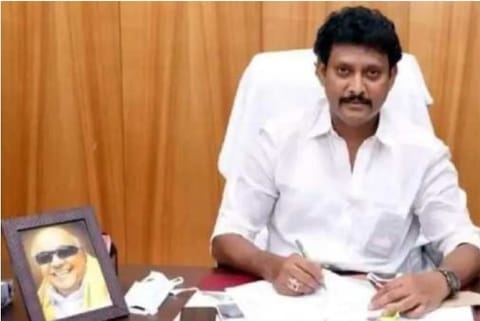 Minister of School Education Anbil Mahesh Poyyamozhi