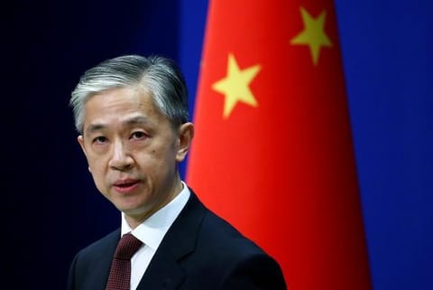 Chinese Foreign Ministry spokesperson Wang Wenbin.