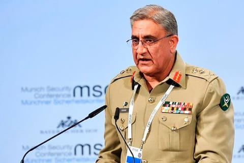 Pakistan Chief of the Army Staff Qamar Javed Bajwa.